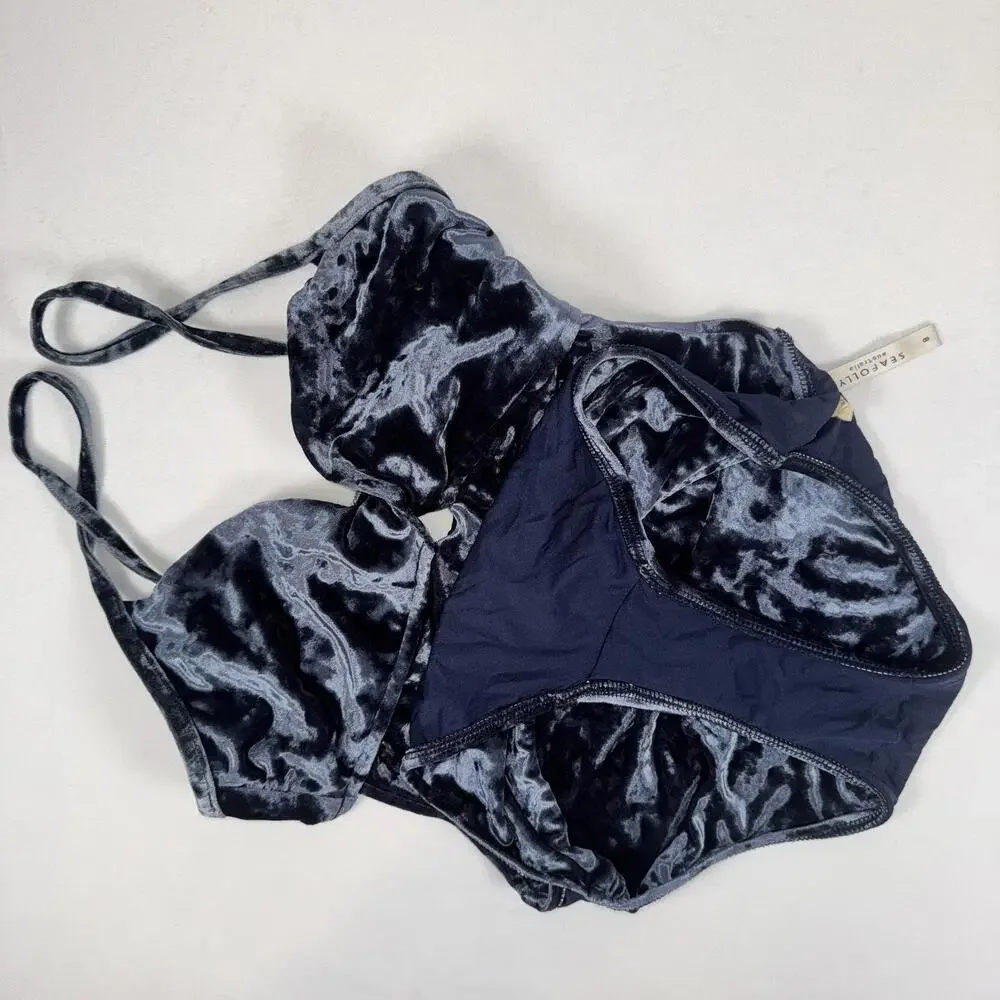 Seafolly Australia Velvet One-Piece Swimsuit - 8